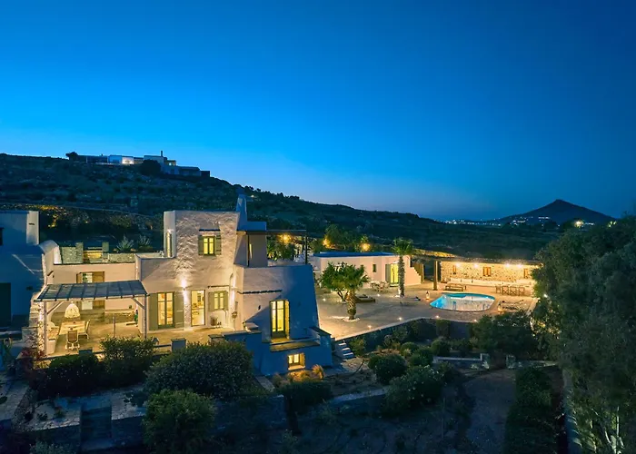 Nif With Private Swimming Pool Villa Chrisi Akti (Paros)